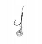 JAXON Horog zsinórral Jaxon #10 0, 20mm 8db készre kötve Method Gumival (HY-MFC10)