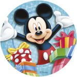 Dekora Hârtie comestibilă - Mickey și cadouri 20 cm