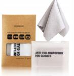  Delanhuwi Tisztítókendő, páramentes, száraz, mikroszálas, velúr, 1 darab, szürke (GLIWAY-003)