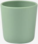 Beaba Pahar din Silicon Beaba +4 Luni Sage Green Set pentru masa bebelusi