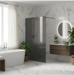 Rea Paravan de dus fumuriu Rea Flexi Grey 140 cm Titan (KPL-K99480)