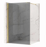 Rea Paravan de dus fumuriu Rea Flexi Grey 140 cm auriu (KPL-K99780)