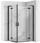 Rea Cabina dus REA Hugo Double 100x100 cm negru (KPL-K6602)