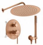 Rea Sistem de dus incastrat Rea Foss Clif + BOX cupru periat (REA-P5649)