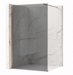 Rea Paravan de dus fumuriu Rea Flexi Grey 90 cm cupru periat (KPL-K99385)
