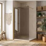 Rea Paravan de dus fumuriu Rea Flexi Brown 90 cm auriu periat (KPL-K99373)