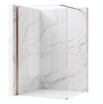 Rea Paravan de dus Rea Flexi Transparent 120 cm cupru periat (KPL-K99360)