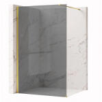 Rea Paravan de dus fumuriu Rea Flexi Grey 80 cm auriu (KPL-K99786)