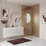 Rea Paravan de dus Rea Flexi Transparent 90 cm auriu periat (KPL-K99266)