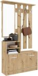 haaus Cuier Lyon, Stejar Artisan, L 85 x l 24 x H 180 cm (922658)