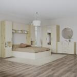 haaus Set dormitor Malmo V12, Pat 200 x 160 cm, Stejar Artisan/Argila (923730)