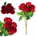 Martom Rózsacsokor Velúr Rózsák Piros, mint élő Valentin napra (CV17907-9 5906186716580)