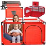 Stator Nagy Járóka Gyerekeknek Kosárlabda Pálya Játszótér Száraz Medence 128x128cm (U264C)