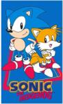 Carbotex Gyerek törölköző Sonic (040134-JEZEKSONIA)