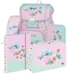 KARTON P+P PREMIUM iskolatáska szett (5db. ) - Virágos (10-90225)