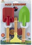 Teddies Gyermek kerti szerszámok 3db fém/fa 15-21cm (00850676)
