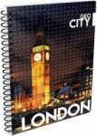 Oxybag Twin wire blokk A6 SOFT GEO CITY London (7-59717)