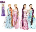 Teddies Baba hosszú fonott hajjal 29 cm, nem halítható (00311055)