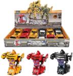 Teddies Transzformer autó/robot fém/műanyag 13cm 3 szín visszahúzásra (00543022)