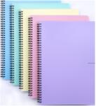 KARTON P+P Twin wire blok A4 PP PASTELINI zöld, vonalas (8-068)