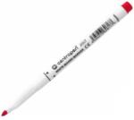 Centropen 2507 fehér tábla jelölő vékony piros (0309137)