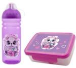 R&B Mědílek Egészéges kulacs és uzonna doboz Bagoly (SETZLZS07415)