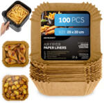 Berdsen Sütőpapír fritőzbetétekhez 20 cm Berdsen - 100 db (364905)