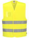  C475YERS/M Portwest Jól láthatósági mellény - azonosítókártya tartóval (C475YERS/M)