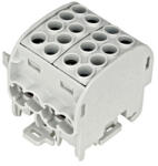 Schrack Technik Nagyáramú burkolt elágazókapocs 35mm2, 4be/4kimenet, szürke (IK026212)