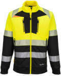  DX490YBR5XL Portwest DX4 Hi-Vis Class 1 funnel nyakú cipzáras pulóver (DX490YBR5XL)