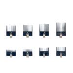LABOR PRO Set 8 piepteni cu masuri diferite pentru masini de tuns QUICK CLIP (B523)