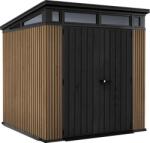  Kerti ház Keter PENT Signature 7x7 Vertical barna, padlóval (610678)