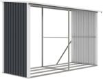 G21 WOH 682 tüzifa tároló - 302 x 119 cm, antracit - 63900516 (63900516)