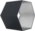  Tüzifatároló G21 HEX 53 - 92 x 60 cm, antracit - 63900517 (63900517)