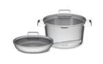  G21 Gourmet Magic edénykészlet szűrővel, 4 darabos, rozsdamentes acél (6352117)
