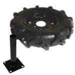 Bisonte rotációs kapa járókerék 5.00-12 Ø32mm hatszögletű cső - 1 db! (BT7000133)