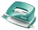 Leitz Lyukasztó 10lap fém testű mini Nexxt Wow jégkék (LEITZ_47947) (LEITZ_47947)