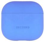 Decoded szilikon tok AirPods 4-hez, prémium védelem, kék, vezeték nélküli töltéssel kompatibilis