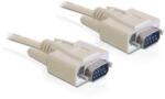 Delock RS-232 soros kábel SUB-D9 apa / apa 10 méteres (DL82983) (DL82983)