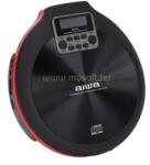 Aiwa PCD-810RD hordozható piros CD lejátszó (PCD-810RD) (PCD-810RD)