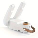 SIKS elektromos cipőszárító, sterilizáló funkcióval a baktériumok és szagok eltávolítására, időzítővel, háromdimenziós szárítás 360°-os forró levegővel, intelligens termosztát, automatikus kikapcsolás (ISF