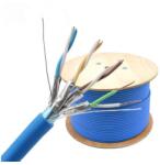 Nexio Cablu F/FTP, categoria 6A, 23AWG, manta LSZH, Dca-s1, d0, a1, Nexio (500m), Albastru (NX-FFTP6A-23AWG-LSZH-DCA)