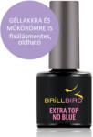 BrillBird Extra Top - No Blue /fixálásmentes, nem kékítő fedőfény 8ml