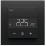 Heatit Z-TRM6 RAL 9003 termosztát Z-Wave fekete