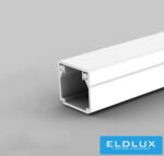 KOPOS Vezetékcsatorna öntapadós műanyag 17mmx 17mmx 2000mm fehér kezeletlen LHD (3934067104)