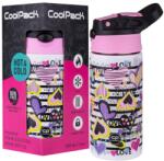 COOLPACK Termosz, Hőtartó Palack, Coolpack, Bono, Tritán Anyag, Hőszigetelés, BPA, BPS, BPF Mentes, Könnyen Tisztítható, 22.5 x 7.5 cm, Többszínű, 1 Termosz Kupakkal és Szívószállal (Z10936)