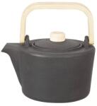 KINGHOFF Öntöttvas vízforraló szűrővel, KINGHOFF, 1, 3L, ergonomikus kivitel, fekete (KH-1845)