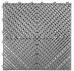 Escape6 WPC csempe SORG, 40 × 40 × 1, 9 cm, sötétszürke, 1 darab (tile-dgray)