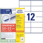 AVERY Etikett, univerzális, 105x48 mm, AVERY ZWECKFORM, "Sparpack", 780 etikett/csomag (6175-65) - nyomtassingyen