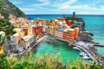  Cinque Terre öntapadó és mosható falfestmény, 200 x 150 cm